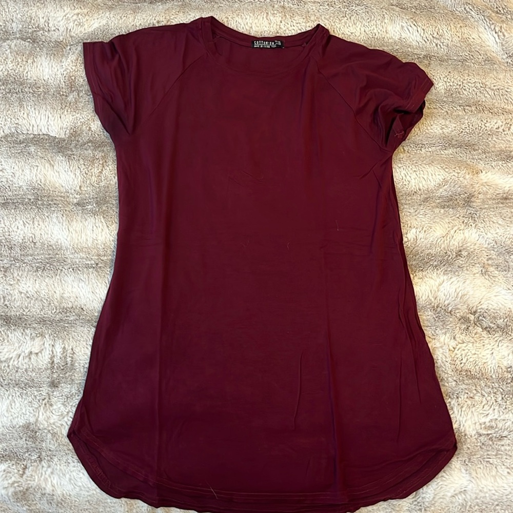 Maroon Women’s Cotton On T-Shirt